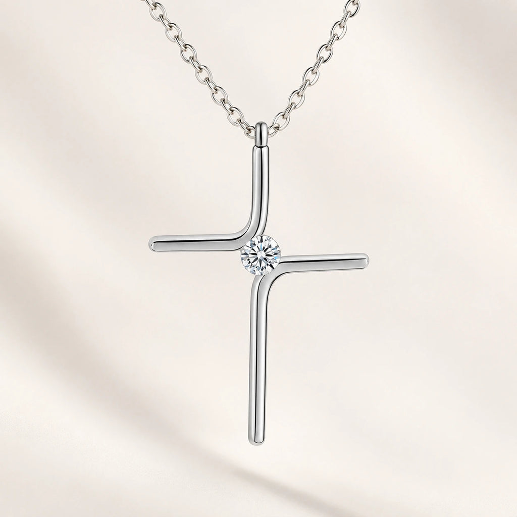Lorvesa Faith Cross Necklace